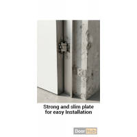 Metal Installation Plates – Pre-Drilled Door & Window Fixing Plates Pack of 10